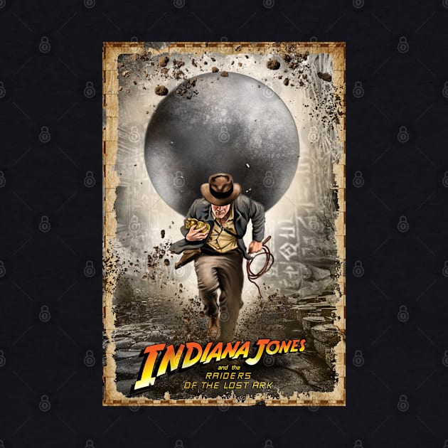 Indiana jones art by SAN ART STUDIO 